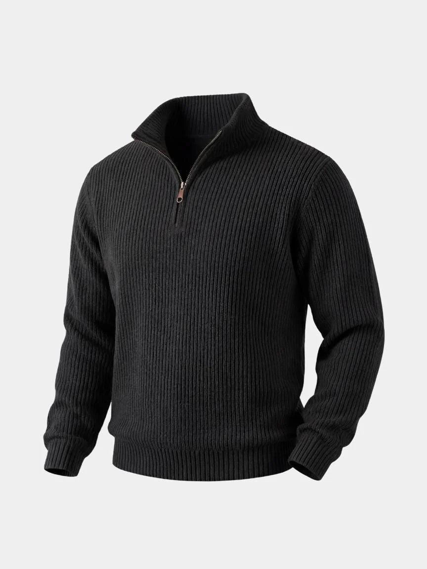 Classic Highland Quarter-Zip Sweater | Bellmont Society