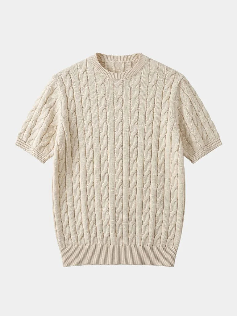 Classic Lozenge Knit T-Shirt | Bellmont Society