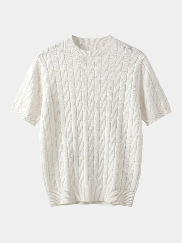 Classic Lozenge Knit T-Shirt | Bellmont Society