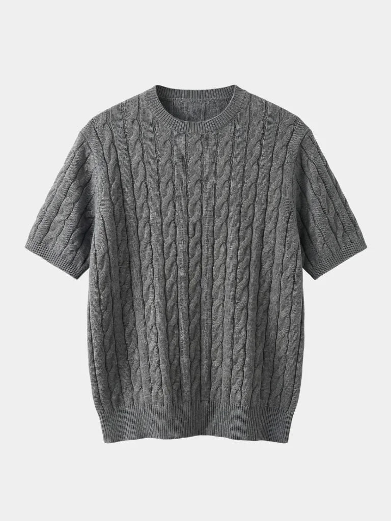 Classic Lozenge Knit T-Shirt | Bellmont Society