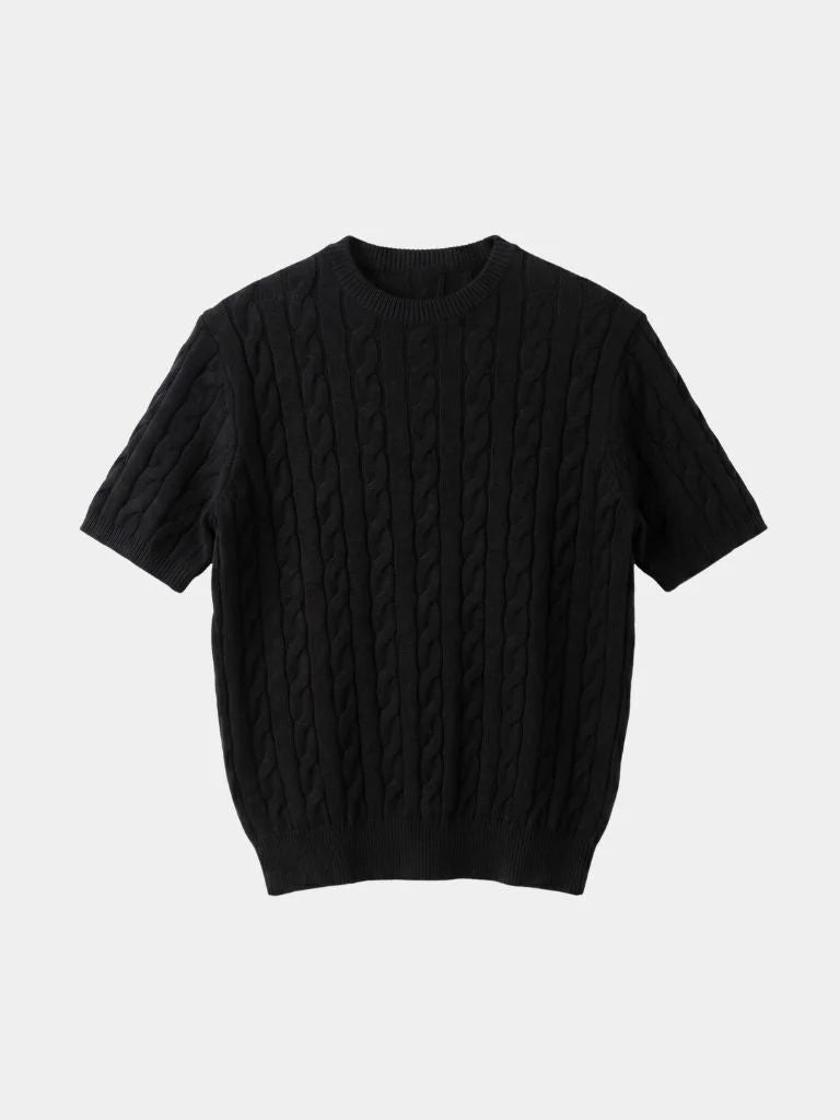Classic Lozenge Knit T-Shirt | Bellmont Society