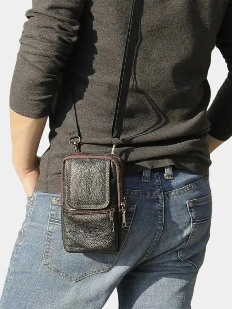Compact Voyager Shoulder Bag | Bellmont Society