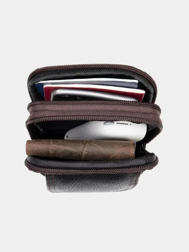 Compact Voyager Shoulder Bag | Bellmont Society