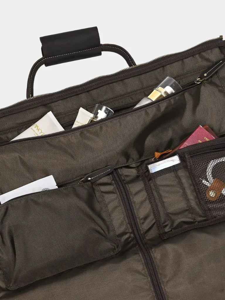 Continental Weekender Leather Travel Bag | Bellmont Society
