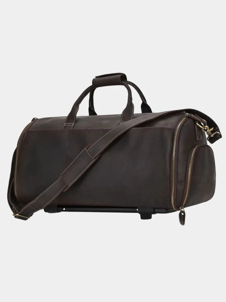 Continental Weekender Leather Travel Bag | Bellmont Society