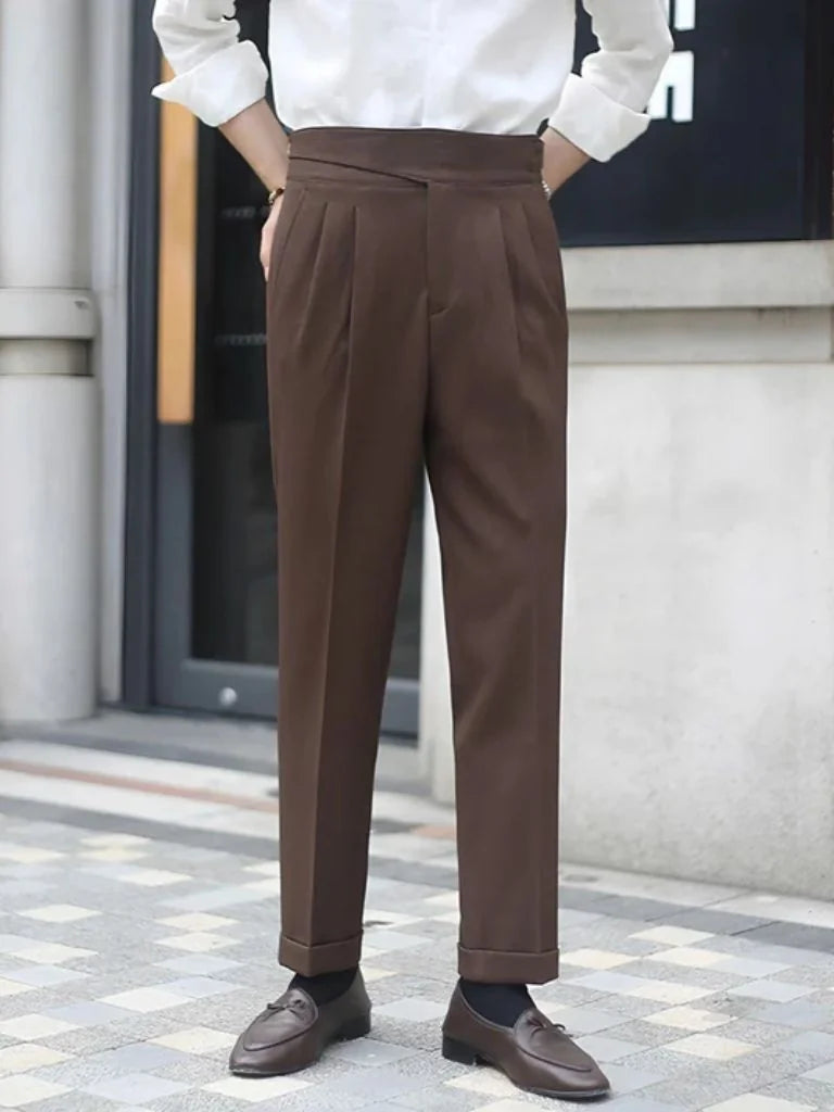 Corduroy Elegant Trousers | Bellmont Society
