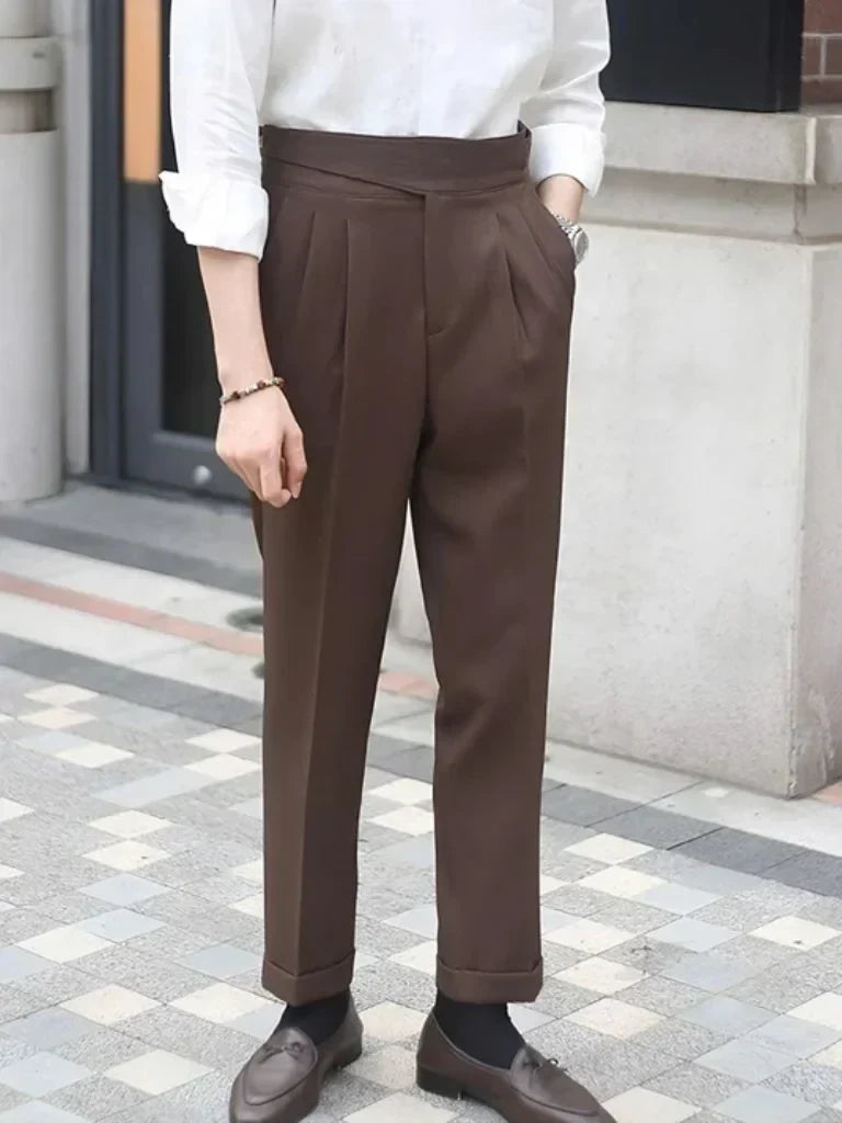Corduroy Elegant Trousers | Bellmont Society