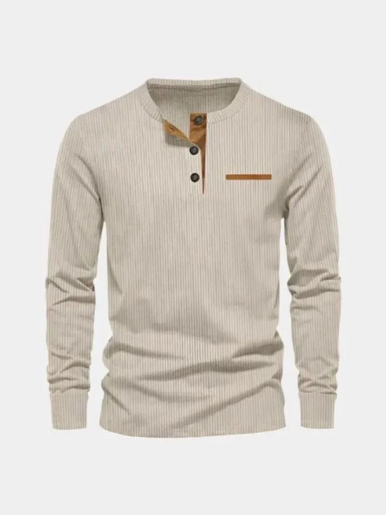 Corduroy Long Sleeve T-Shirt | Bellmont Society