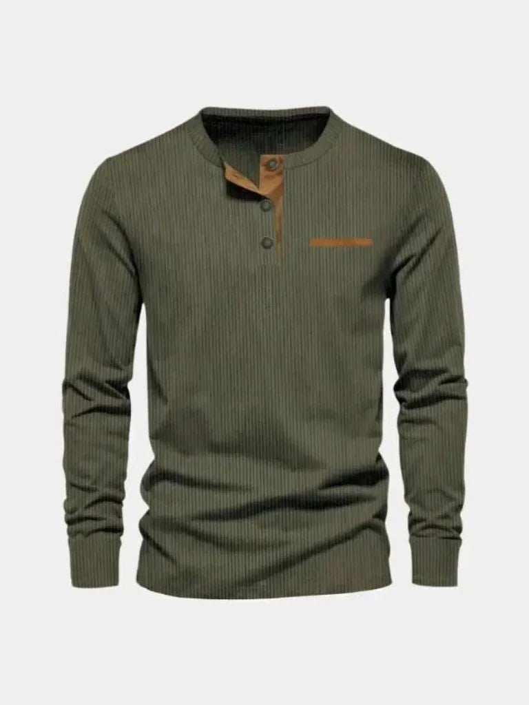 Corduroy Long Sleeve T-Shirt | Bellmont Society