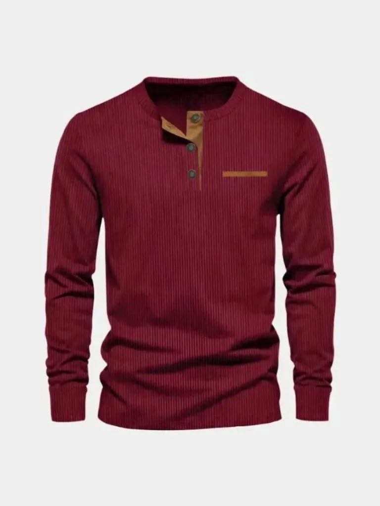 Corduroy Long Sleeve T-Shirt | Bellmont Society