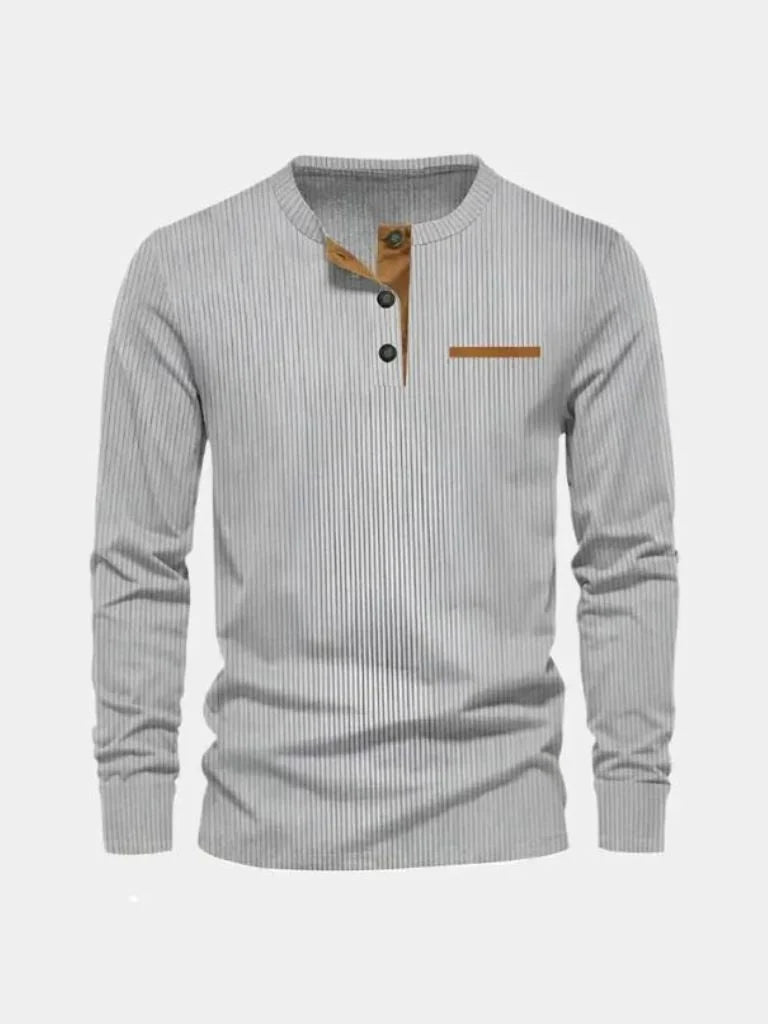 Corduroy Long Sleeve T-Shirt | Bellmont Society