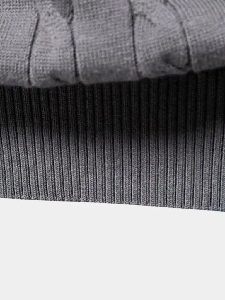 Cotton  Crew Neck Pullover Sweater | Bellmont Society