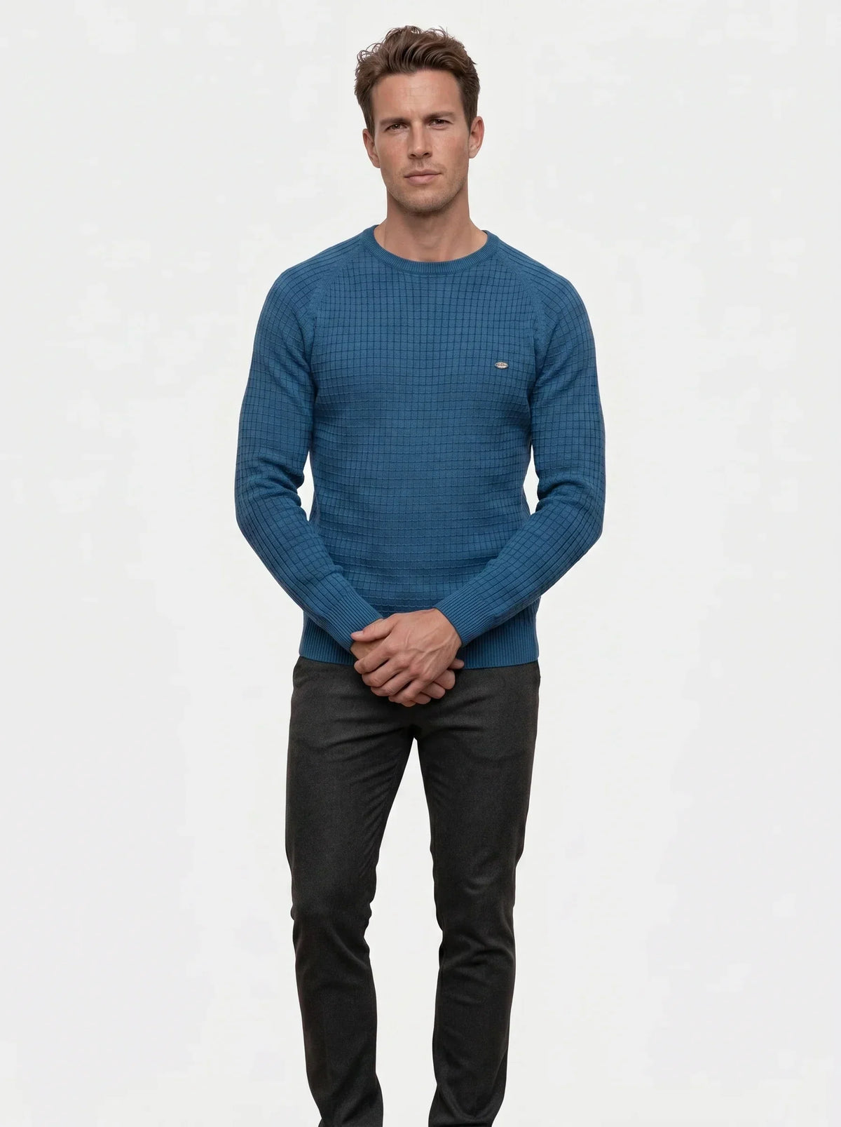 Crew Neck Knitwear Jumper Sweater | Bellmont Society
