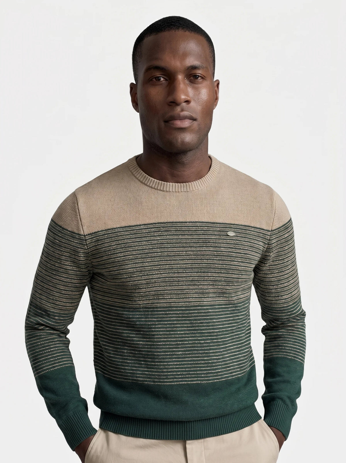 Crew Neck Knitwear Knit Pullover Sweater Jumper | Bellmont Society