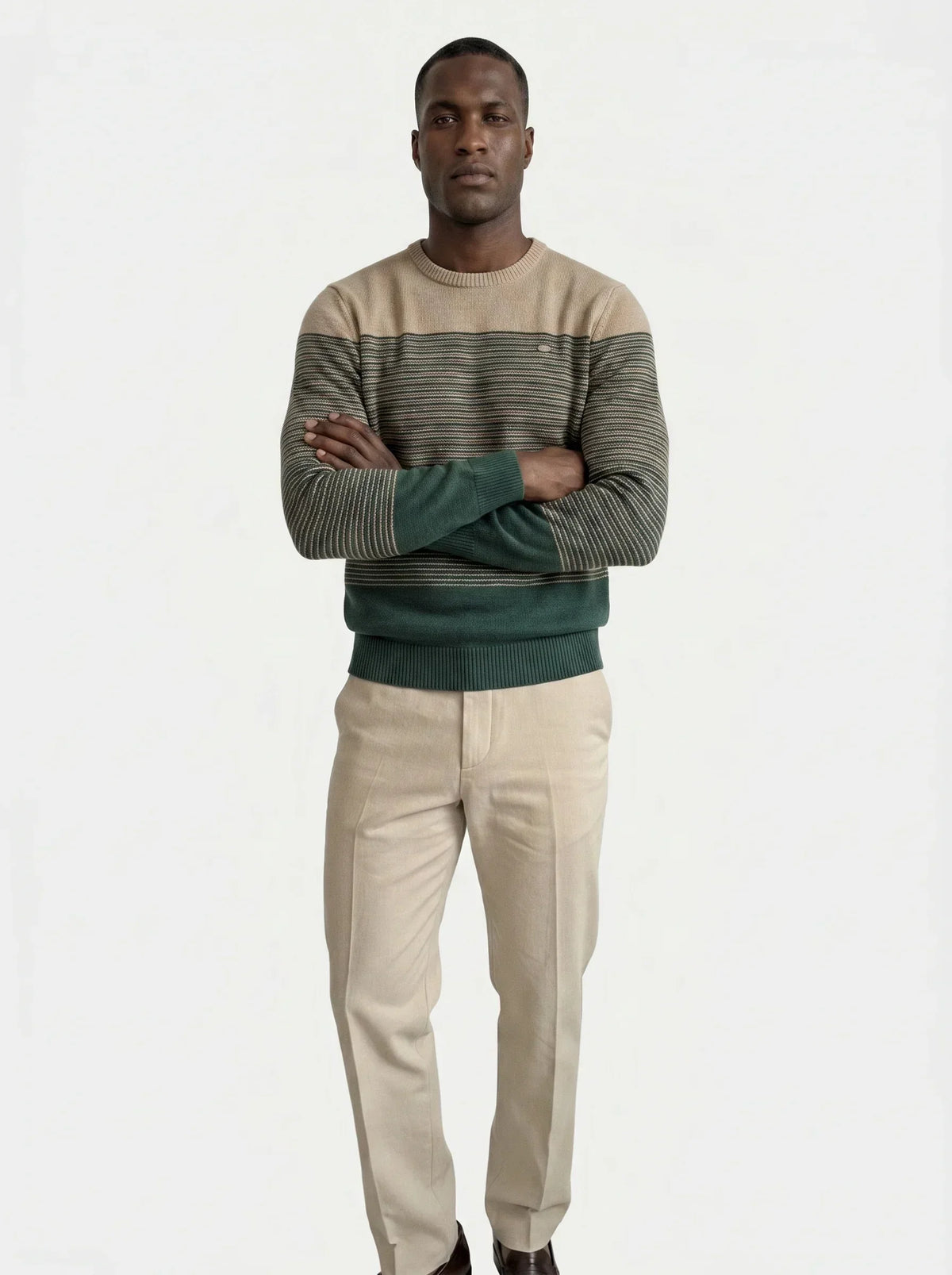Crew Neck Knitwear Knit Pullover Sweater Jumper | Bellmont Society