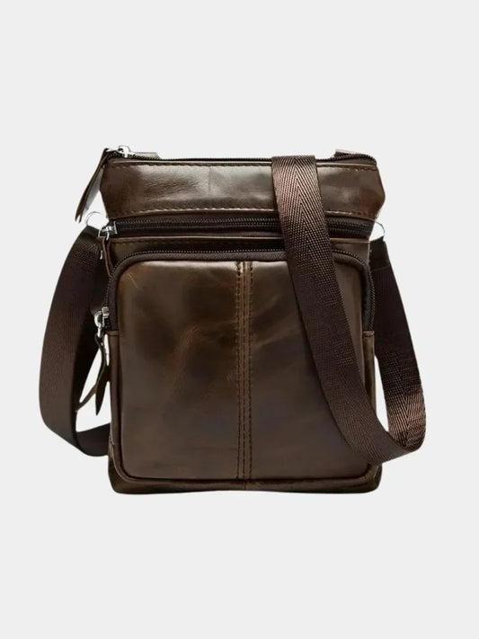 Crossbody Leather Shoulder Bag | Bellmont Society