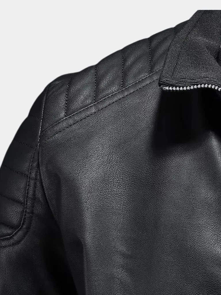 Crusader Leather Jacket | Bellmont Society
