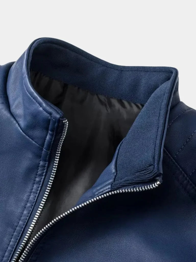 Crusader Leather Jacket | Bellmont Society