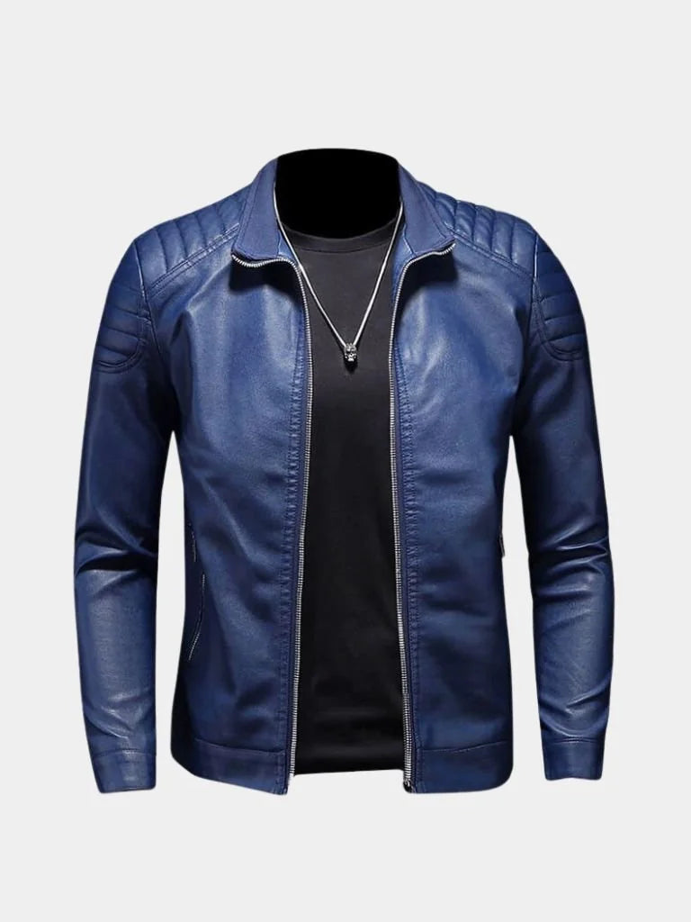 Crusader Leather Jacket | Bellmont Society