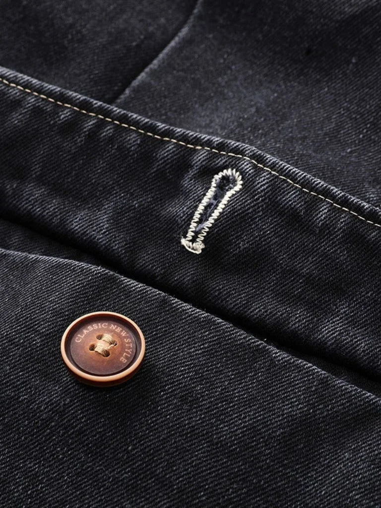 Denim Covenant Blazer Jacket | Bellmont Society