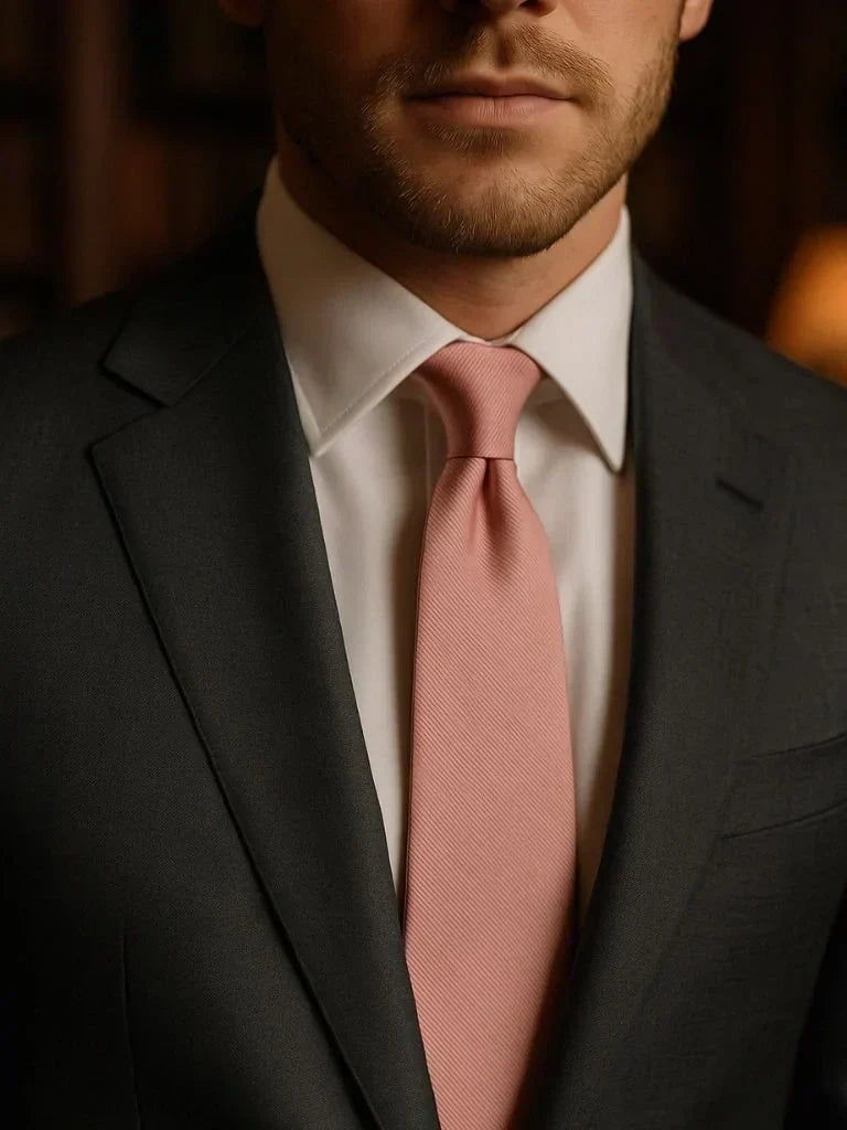 Dusty Blush Tie | Bellmont Society