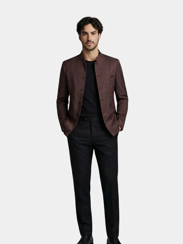 Elegant Collar Jacket | Bellmont Society