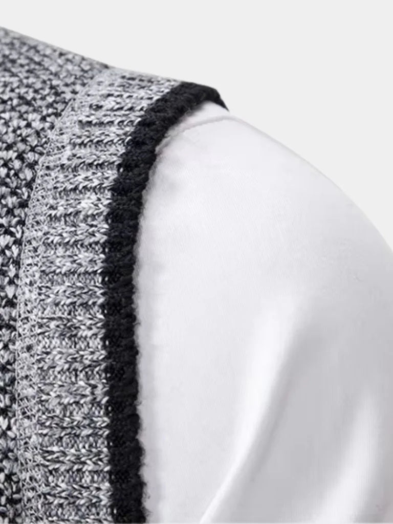 Elegant Full-Zip Sweater Vest | Bellmont Society