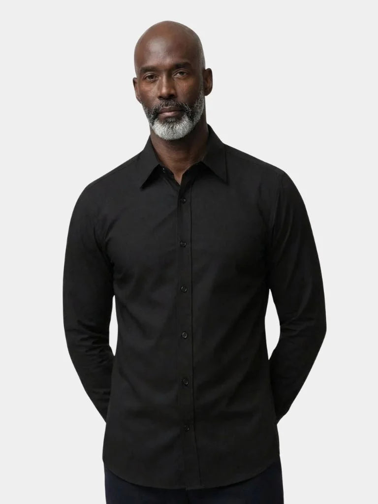Elegant Spearpoint Collar Shirt | Bellmont Society