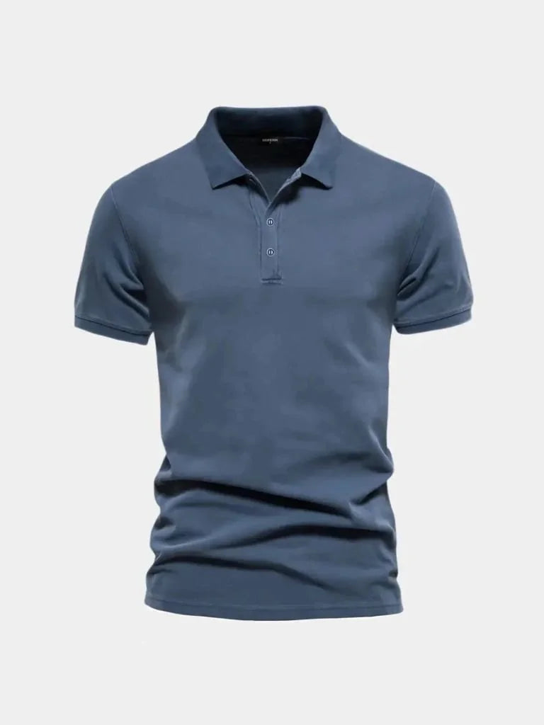 Essential Cotton Polo Shirt | Bellmont Society