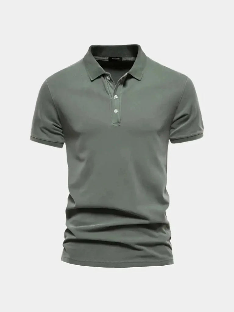 Essential Cotton Polo Shirt | Bellmont Society