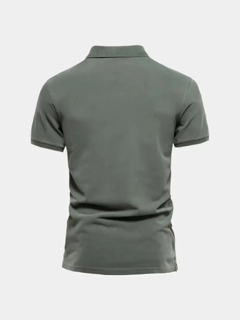 Essential Cotton Polo Shirt | Bellmont Society