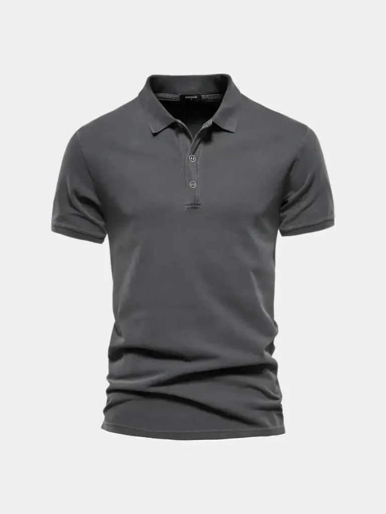 Essential Cotton Polo Shirt | Bellmont Society