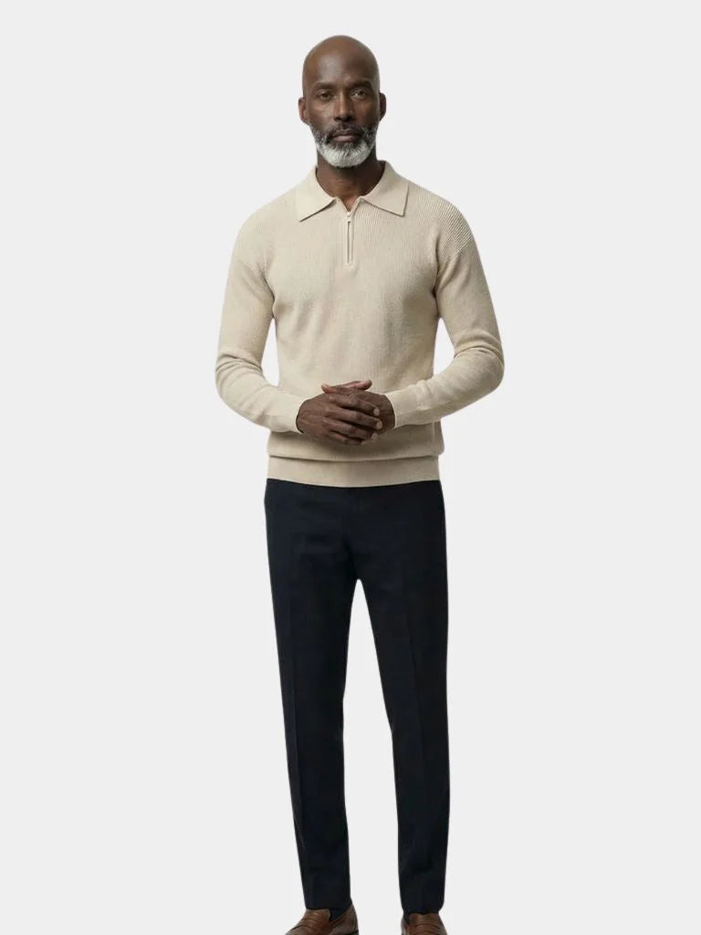 Essential Half Zip Pullover Sweater | Bellmont Society