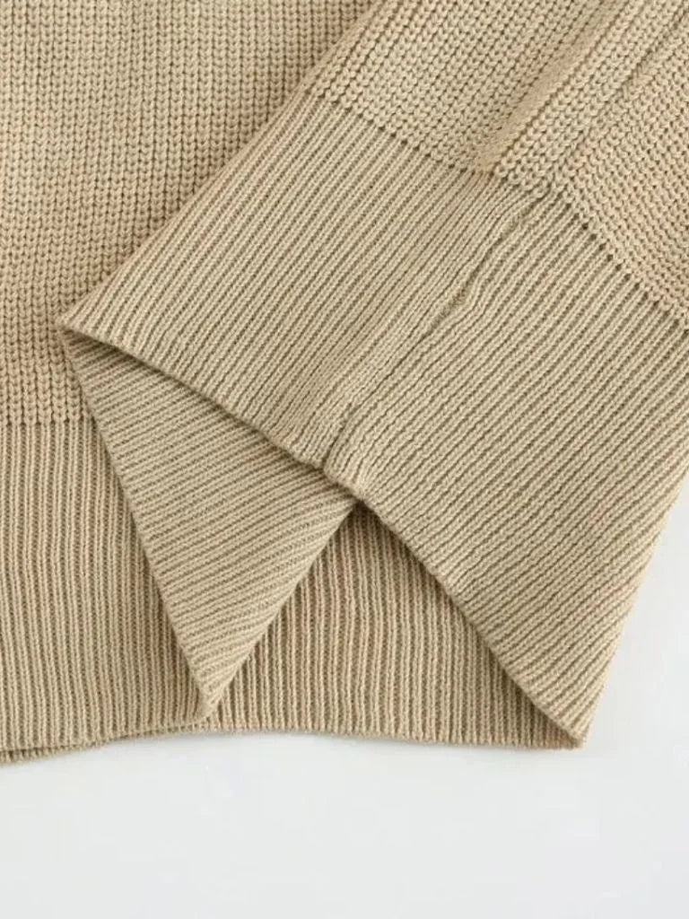 Essential Half Zip Pullover Sweater | Bellmont Society