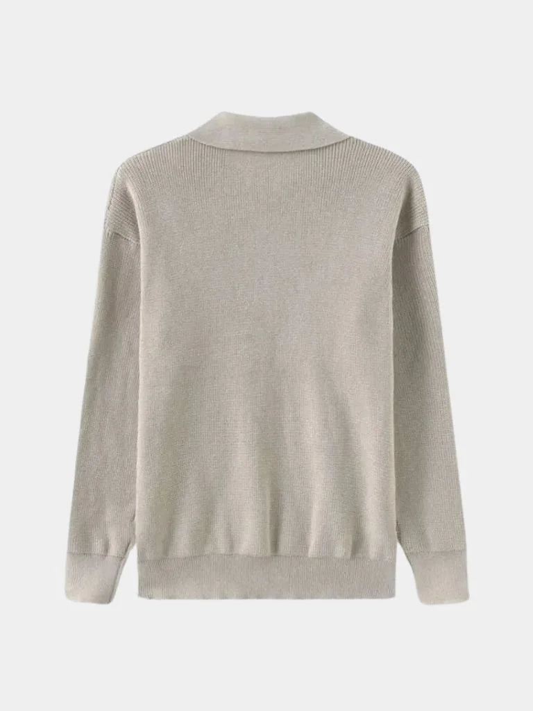 Essential Half Zip Pullover Sweater | Bellmont Society