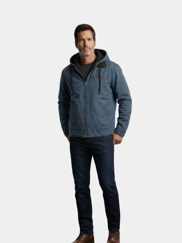 Essential Hooded Work Jacket | Bellmont Society