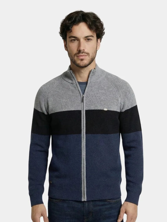 Essential Knit Zipper Sweater | Bellmont Society