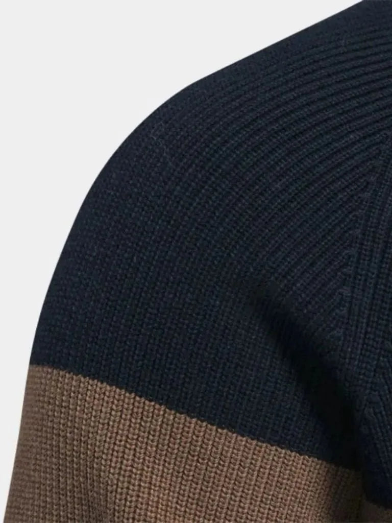 Essential Knit Zipper Sweater | Bellmont Society