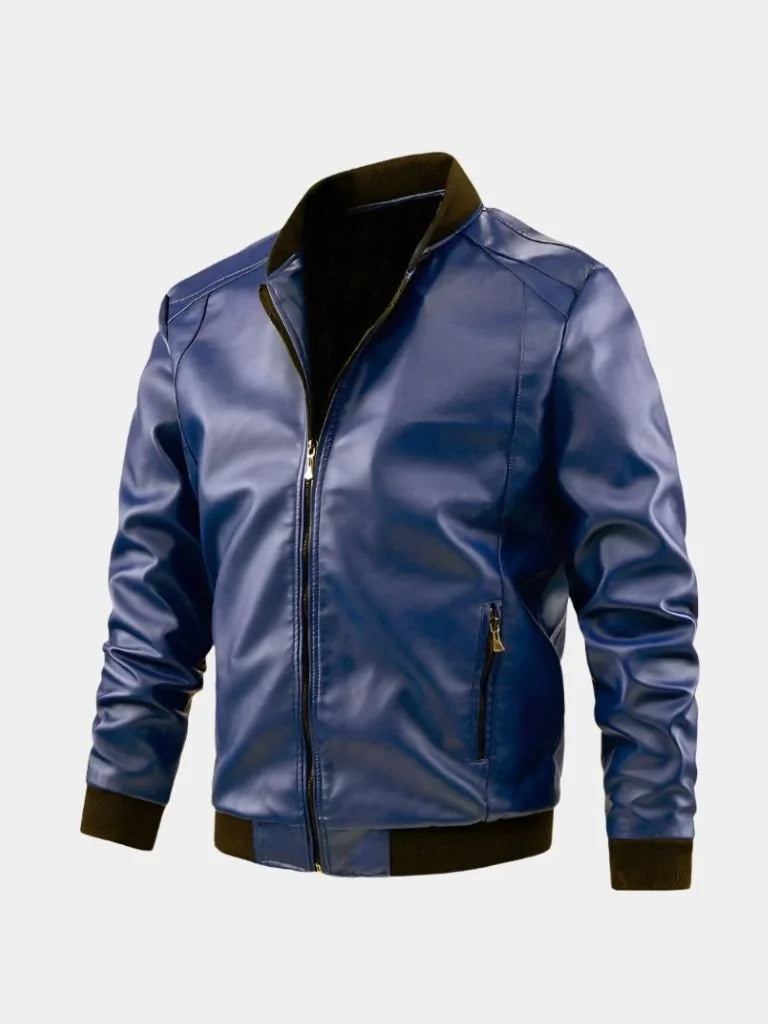 Essential Leather Jacket | Bellmont Society