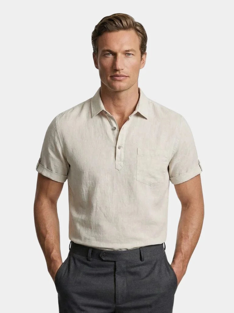 Essential Linen Shirt | Bellmont Society