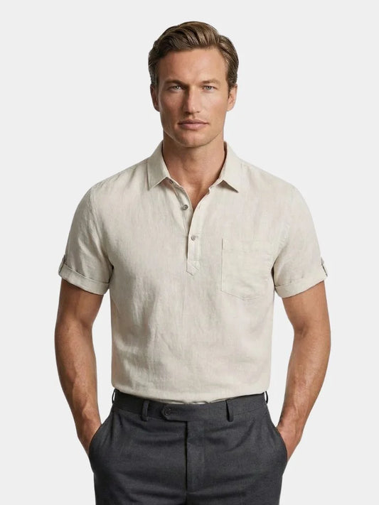 Essential Linen Shirt | Bellmont Society
