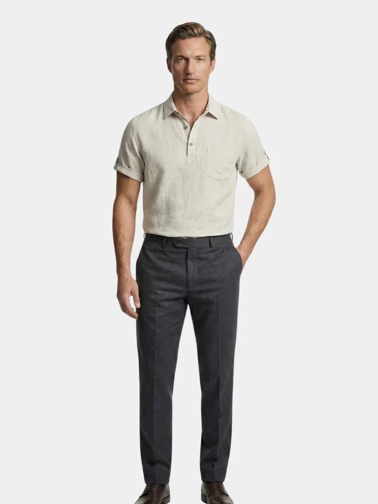 Essential Linen Shirt | Bellmont Society