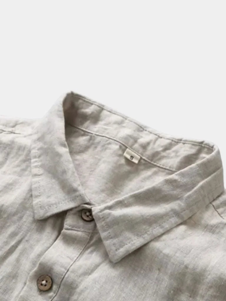 Essential Linen Shirt | Bellmont Society