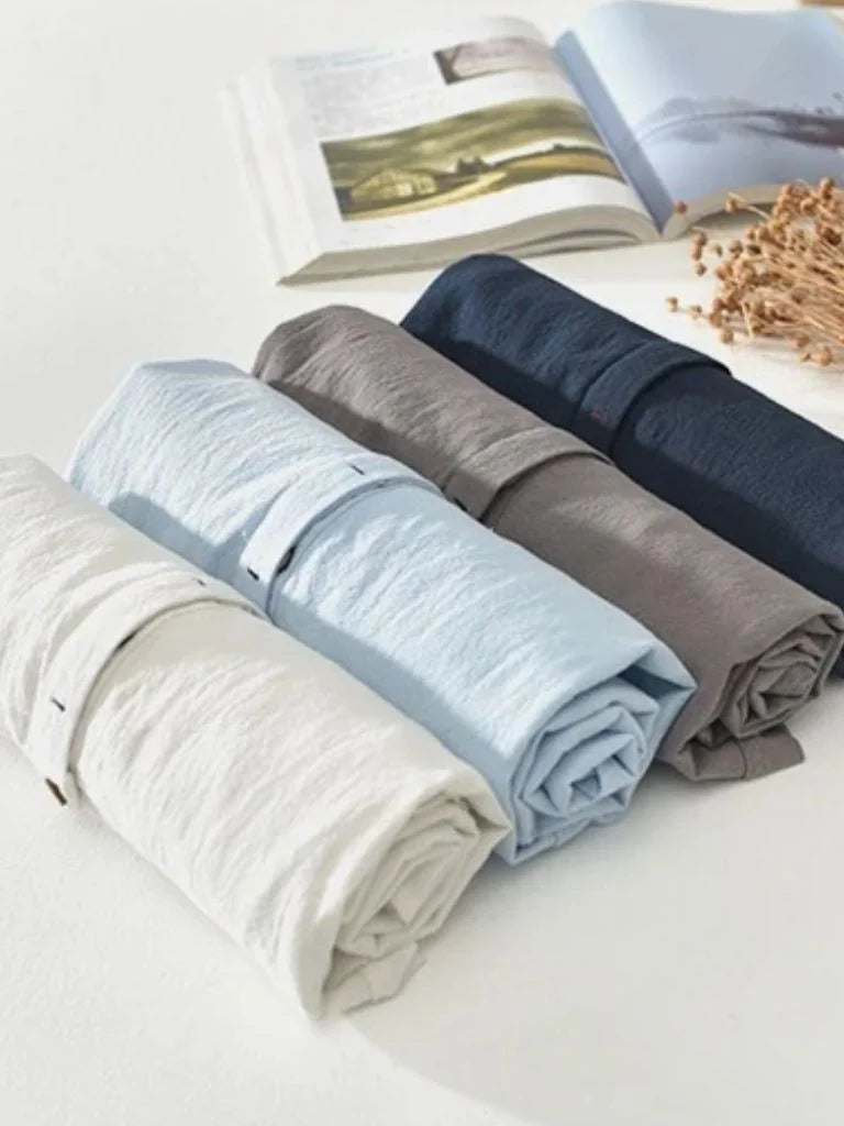 Essential Short Sleeve Linen Shirt | Bellmont Society