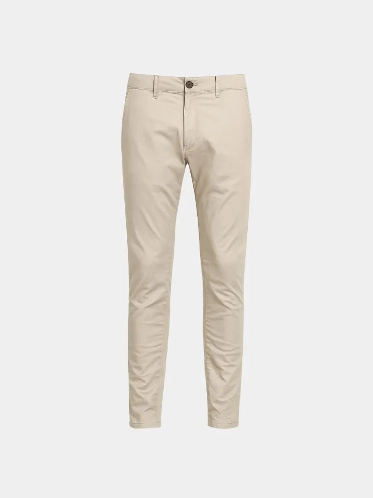 Essential Slim Fit Straight Trousers — Avelmontis