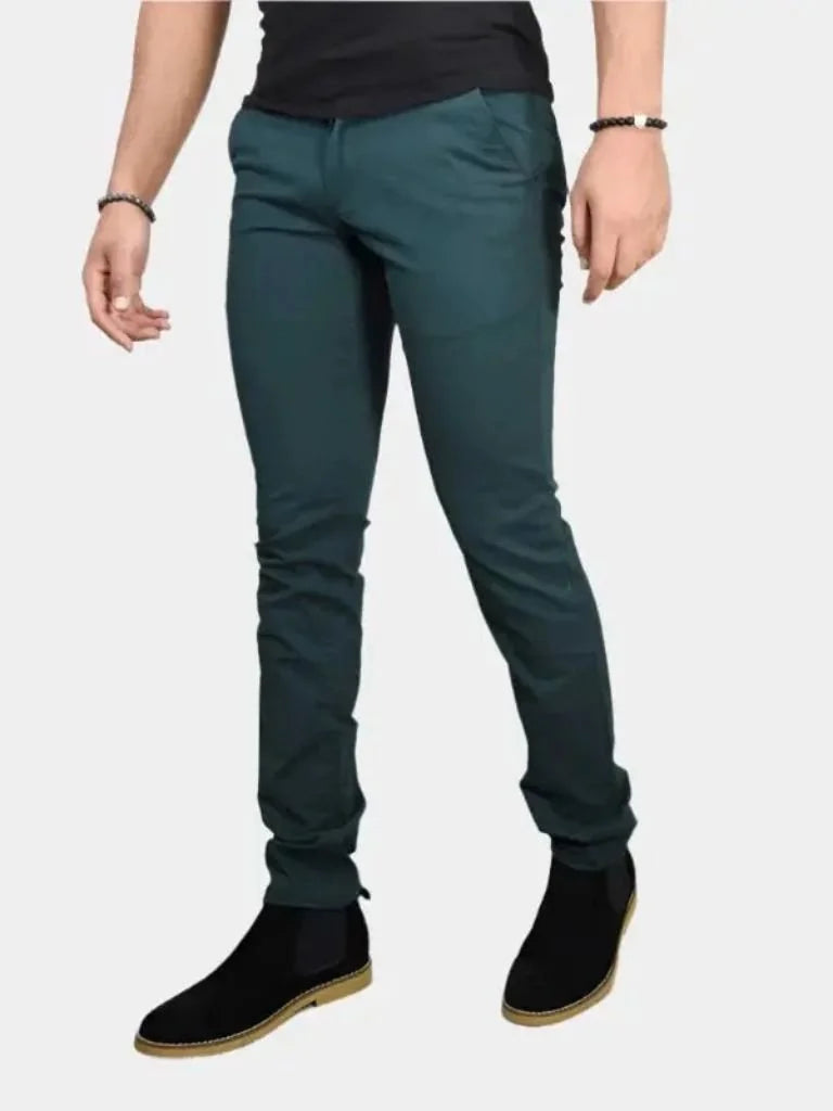 Essential Slim Fit Straight Trousers — Avelmontis