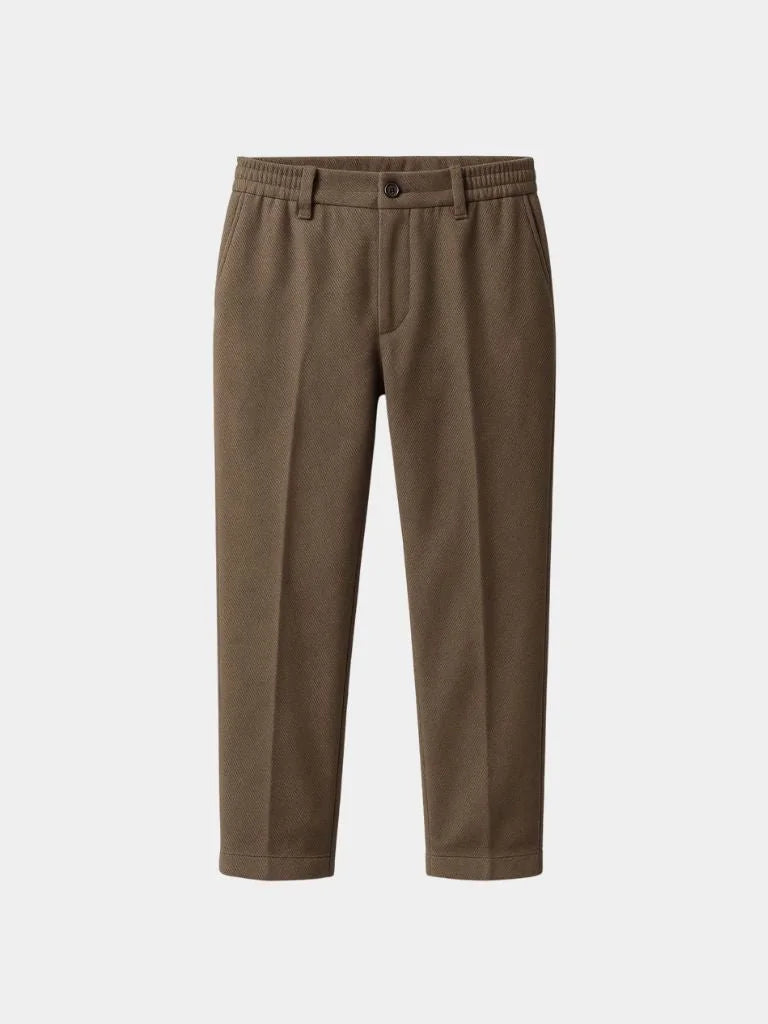 Essential Stretchy Straight Trousers — Avelmontis