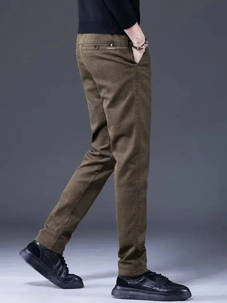 Essential Stretchy Straight Trousers — Avelmontis