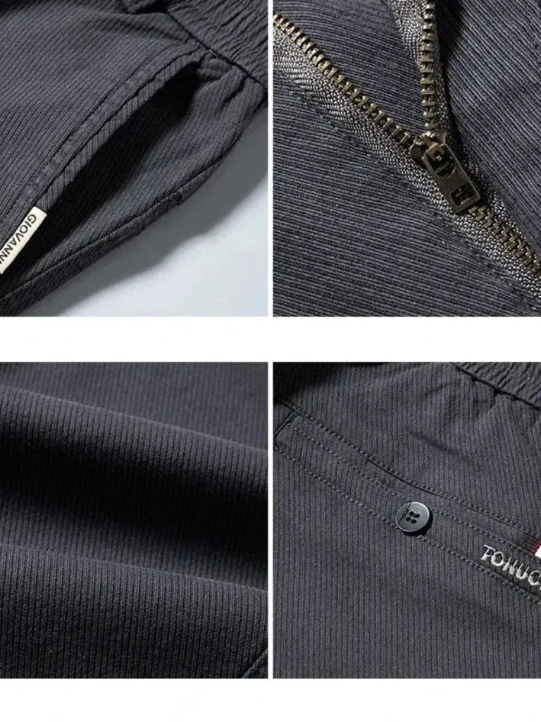 Essential Stretchy Straight Trousers — Avelmontis