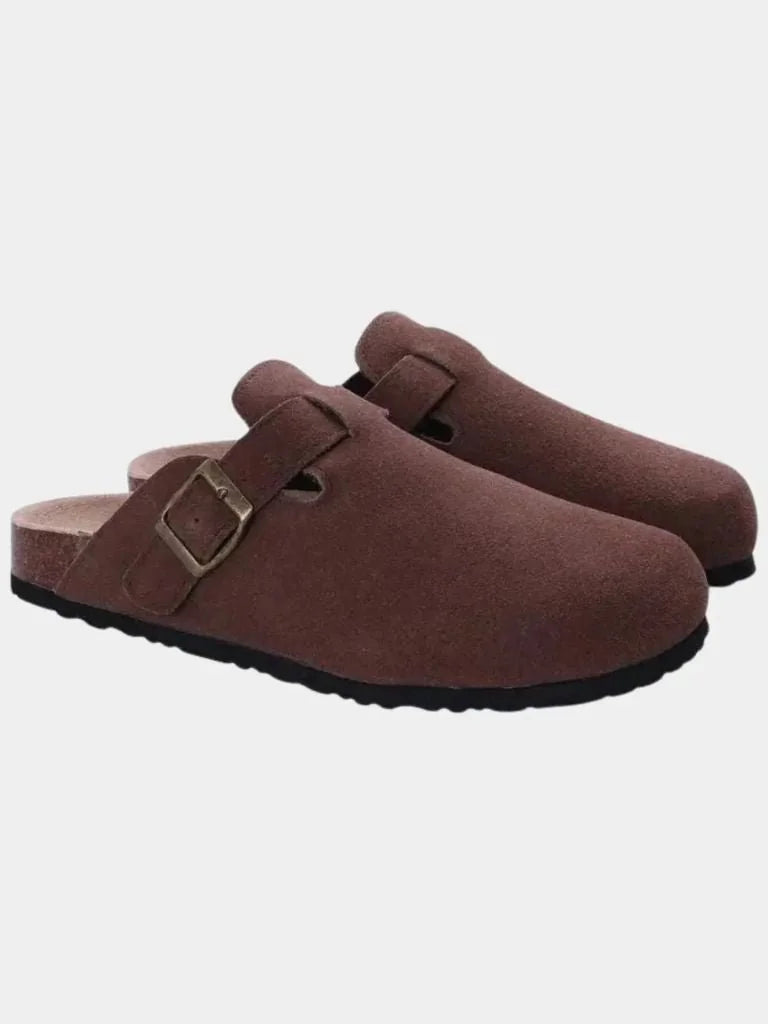 Essential Suede Clogs — Avelmontis